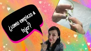 Como aprender a tejer lo basico en ganchillo o crochet