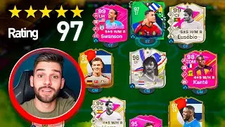 97 DRAFT! JUNTEI OS MELHORES ICONS e FUTTIES no MESMO FUT DRAFT! FC 24