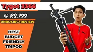 Tygot 3366 Best Budget Friendly Tripod Unboxing And Review [MALAYALAM] RS.799 only