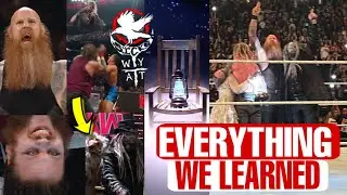 EVERYTHING WE LEARNED FROM WYATT SICKS FIRST MATCH ON WWE RAW