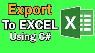 How to Export DataGridview into an Excel Sheet | Part 24