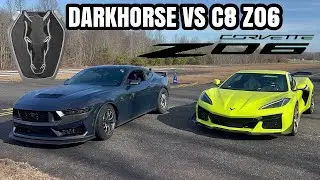 CORVETTE Z06 vs DARKHORSE vs RAPTOR “R” DRAG RACE! *SURPRISE WINNER!