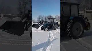 Синий трактор МТЗ!