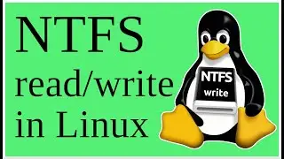 Ubuntu Read Only Problem On NTFS | Enable Write Permission on NTFS | Linux: NTFS file system support