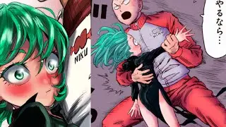 Saitama against Tatsumaki (Manga). [SFX]