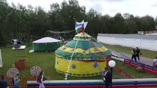 САБАНТУЙ-2022 В ТУЙМАЗАХ С КОПТЕРА