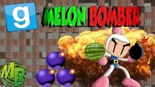 Gmod Melon Bomber Funny Moments - DONT LOOK AT MY MELONS!