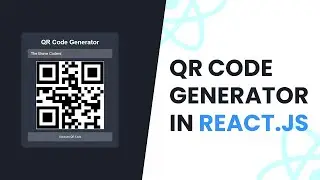 QR Code Generator Project in React js