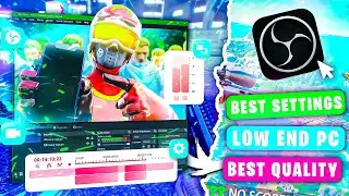 🔧Best OBS Settings For Low End PC - Fix Blurry Video & Record In 4K (60 FPS! )