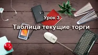 Урок 3. Таблица текущие торги для акций. Настройка терминала QUIK 7. Торговля акциями