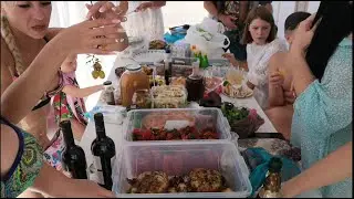 Празднуем 🎉 день рождения Олеси 🤗 на чёрном море 🌊 в Крыму 🇷🇺