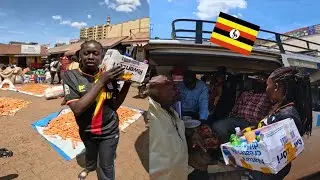 Kenyan Girl Hawking Water In The Streets Of Kampala Uganda🇺🇬