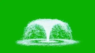 Water fountain green screen | Water Fountain | Everything Green Screen