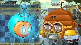 РАСТЕНИЯ против ЗОМБИ 2 или PLANTS vs ZOMBIES 2. Серия 35:  Электромагнитный Персик