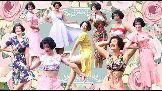 A Very Vintage Lookbook | Summer 1940s & 1950s Haul (true vintage & secondhand)