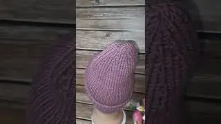 ШАПКА ЛУКОВКА ИЗ МЕРИНОСОВОЙ ПРЯЖИ!!! МАСТЕР КЛАСС ЕСТЬ НА КАНАЛЕ!!!