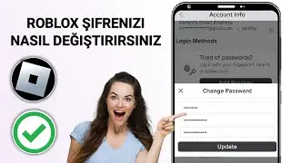 Roblox'ta Şifre Nasıl Değiştirilir |Roblox Şifresi Değiştirme 2024