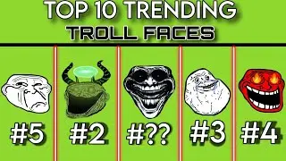 TOP 10 TRENDING TROLL FACES IN GREEN SCREEN | LIOR EXPLAINER 