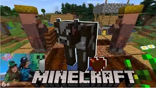 Приключения животных в Майнкрафт. Играем в MINECRAFT новыми животными. Alisa Kisa