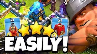 Best Th12 Attack 2023 - Queen Charge Hybrid Hog/Miner Attack…#clashofclans #coc #clash