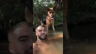 Iancu Sterp went to the jacuzzi again, with his dog 🐶🛀