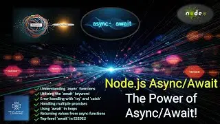 Node.js | Section 27 | Mastering `async/await` | A Complete Guide with Examples 