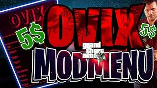 GTA 5 ONLINE 🔥 OVIX MOD MENU FULL SHOWCASE CHEAPEST SAFE 5$ Mod Menu 🔥 Undetected 🔥