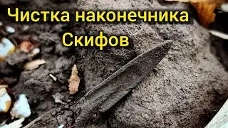 Скифский Наконечник.Чистка.Лечение.Консервирование!