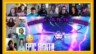 Rider vs. Alter Saber | Fate Stay Night Heaven's Feel III | REACTION MASHUP [FULL EPIC FIGHT!!]