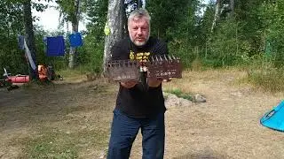 Тест печь-щепочнича ВЫЖИВАЙКА 3 против ВЫЖИВАЙКА 5