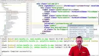 Building a Angular4+ Web App | S4P88 | Disable button when data is invalid and Photobombing