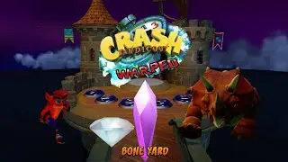 Crash Bandicoot 3: Warped NST - Part 4 Bone Yard (Crystal And All Boxes)