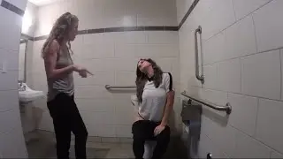 Girl pooping 26