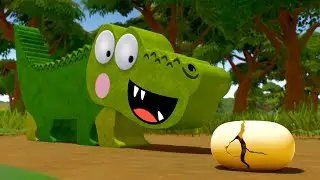 Silly Crocodile and The Mysterious Egg | Stories For Kids