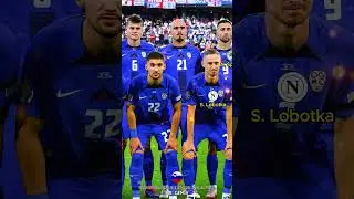 England vs Slovenia || Euro 2024 || Round 03 || Slovenia Squad || Club at that time #euro2024