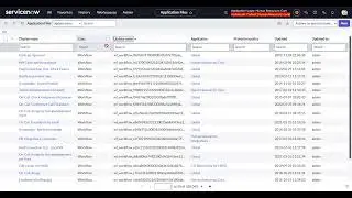 Viewing Customized Files by Class Type for an Application in ServiceNow (scripted filter)