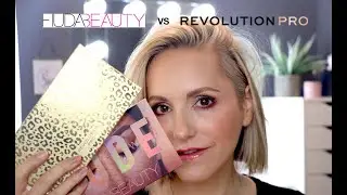 HUDA BEAUTY Nude VS REVOLUTION PRO Neutral Palette