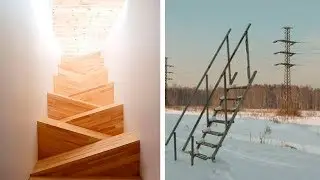 60 самых странных лестниц в мире