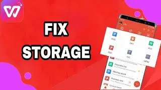 How To Fix And Solve Wps Office Storage | Final Solution