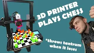 I taught my 3d printer to play chess