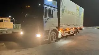 Дальнобой на МАН КОМАНДОР Красноярск - Иркутск без остановок