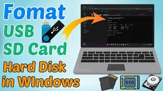 How to Format USB with Command Prompt in Windows | Geek Help Step-by-Step Guide