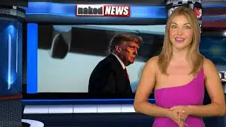Naked News Bulletins August 29 - Eila Adams - American Airlines Hit With Huge Fine