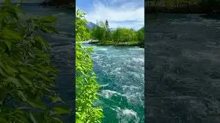 I choose to listen to the river for a while