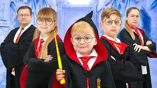 Hogwarts Escape Challenge with Diana and Roma