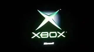 Original Xbox Startup on a CRT TV