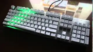 [PNN] 한성 GTune MKF 14 키보드 LED 시연 영상