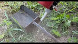Распаковка Пескоструйки с АлиЭкспресс - тест с песком с дороги