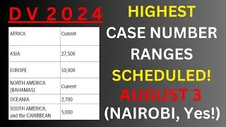 DV 2024 Interview Schedule, AUGUST 3!