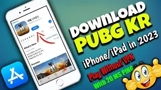 How To Download Pubg Mobile KR in iPhone or iPad After Ban in India in 2023